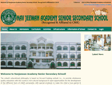 Tablet Screenshot of navjeewanacademy.org